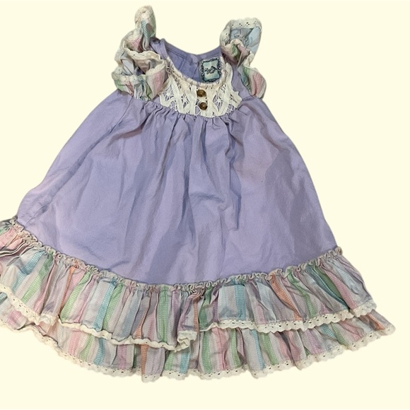 3 PACK SUMMER STYLE DRESSES IN SIZE 2T.  GENTLY WORN - Picture 2 of 4